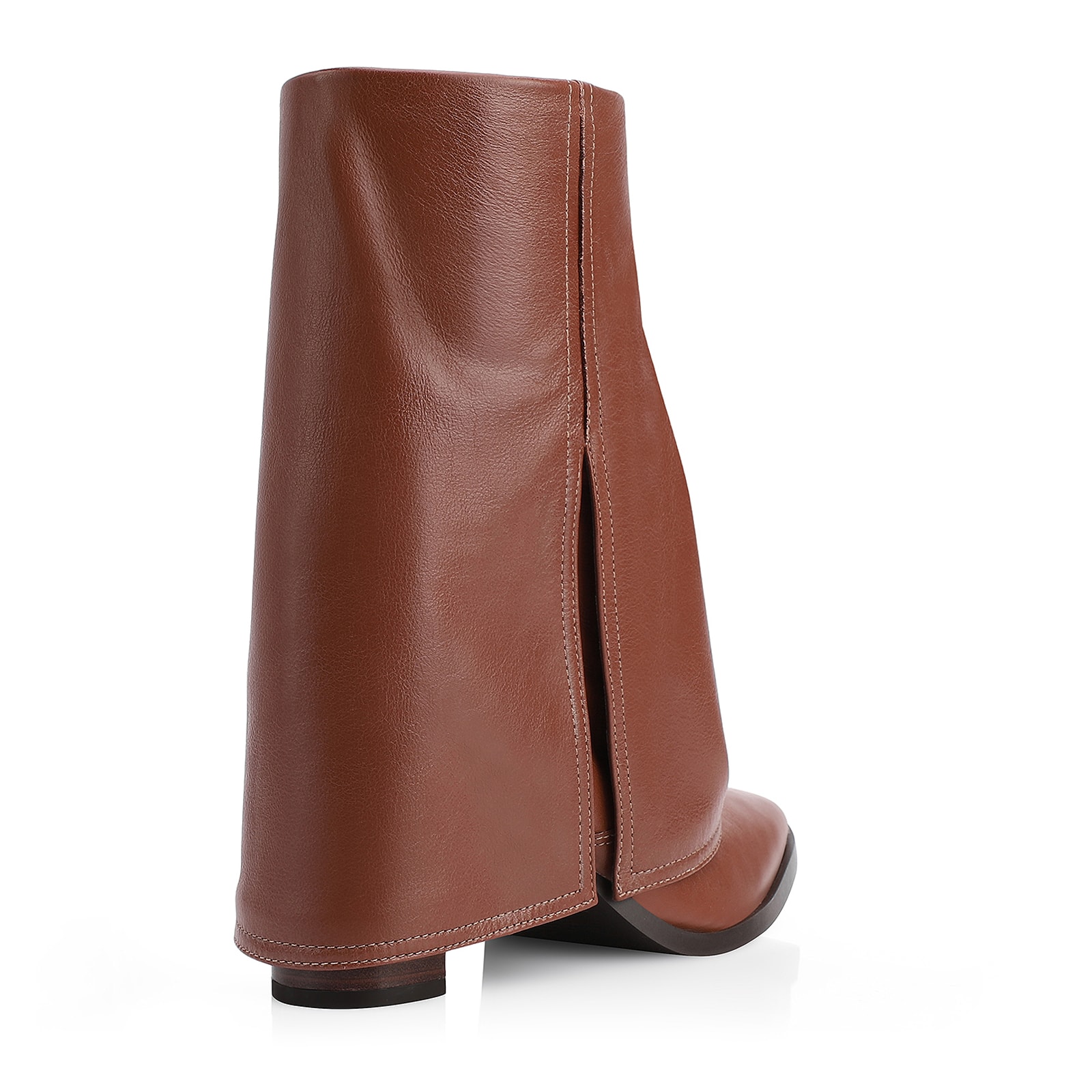 Bota Couro Marrom
