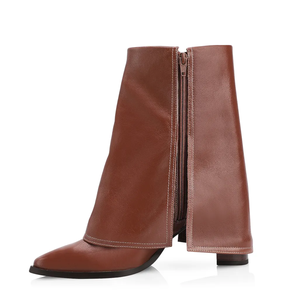 Bota Couro Marrom - imagem 4