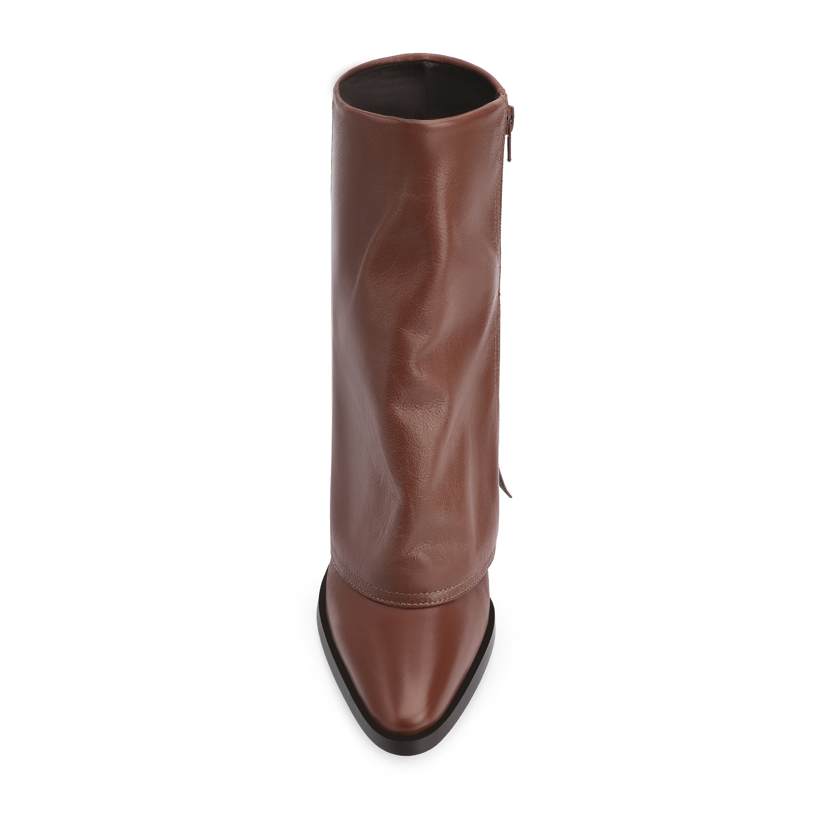 Bota Couro Marrom