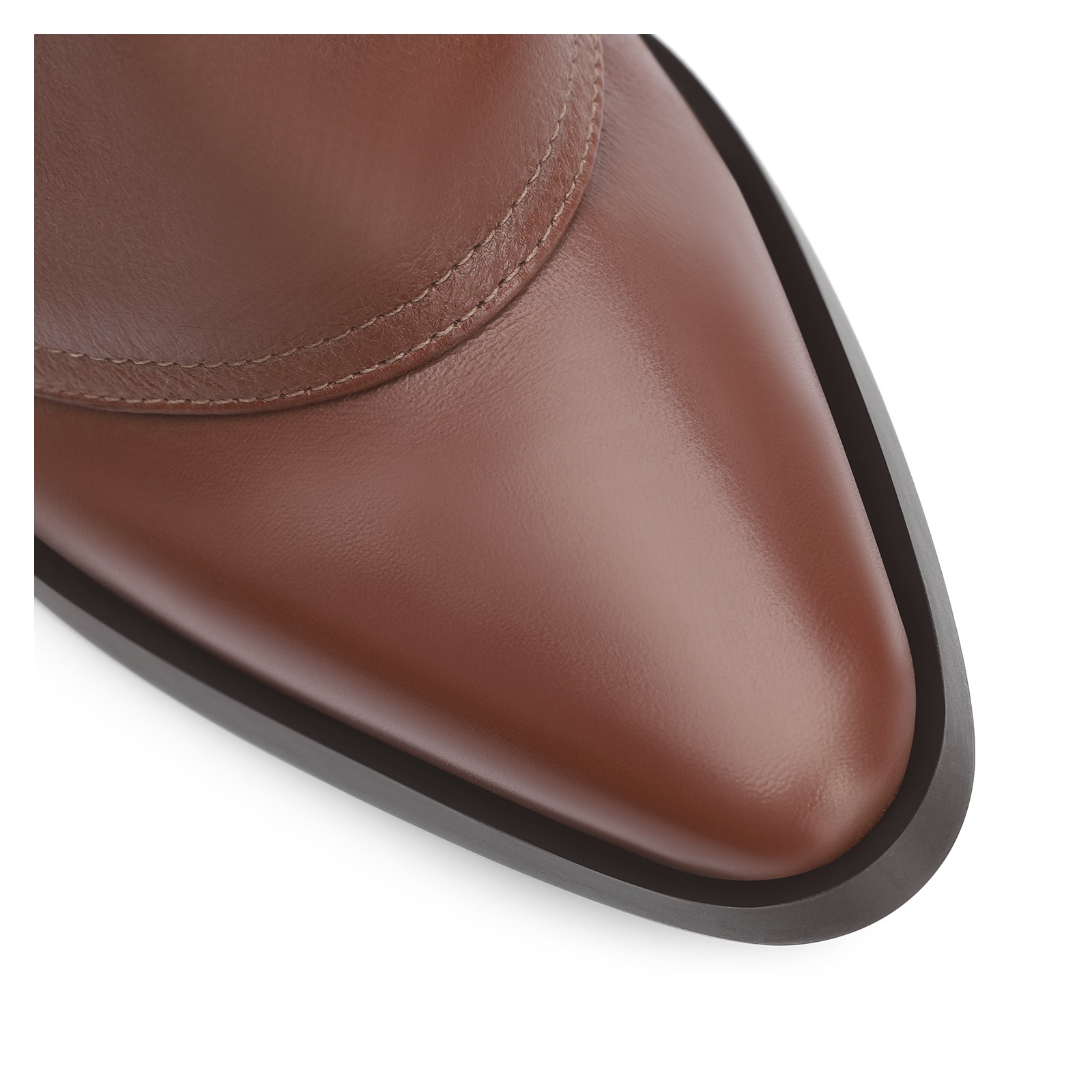 Bota Couro Marrom