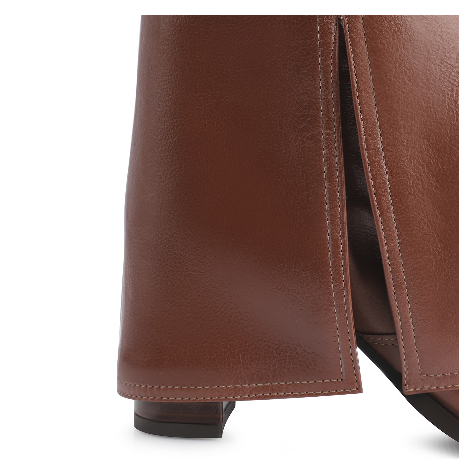 Bota Couro Marrom
