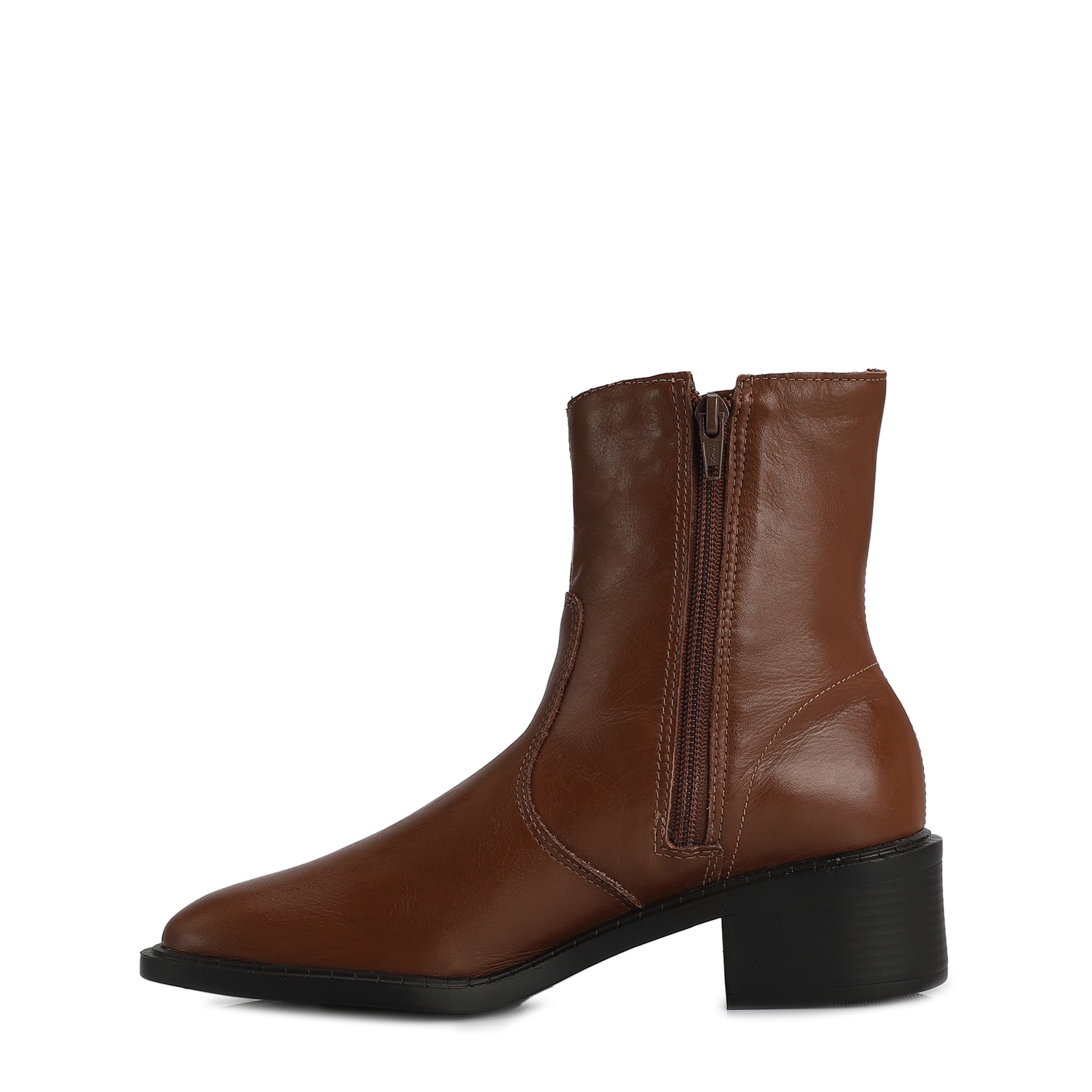 Bota Couro Marrom