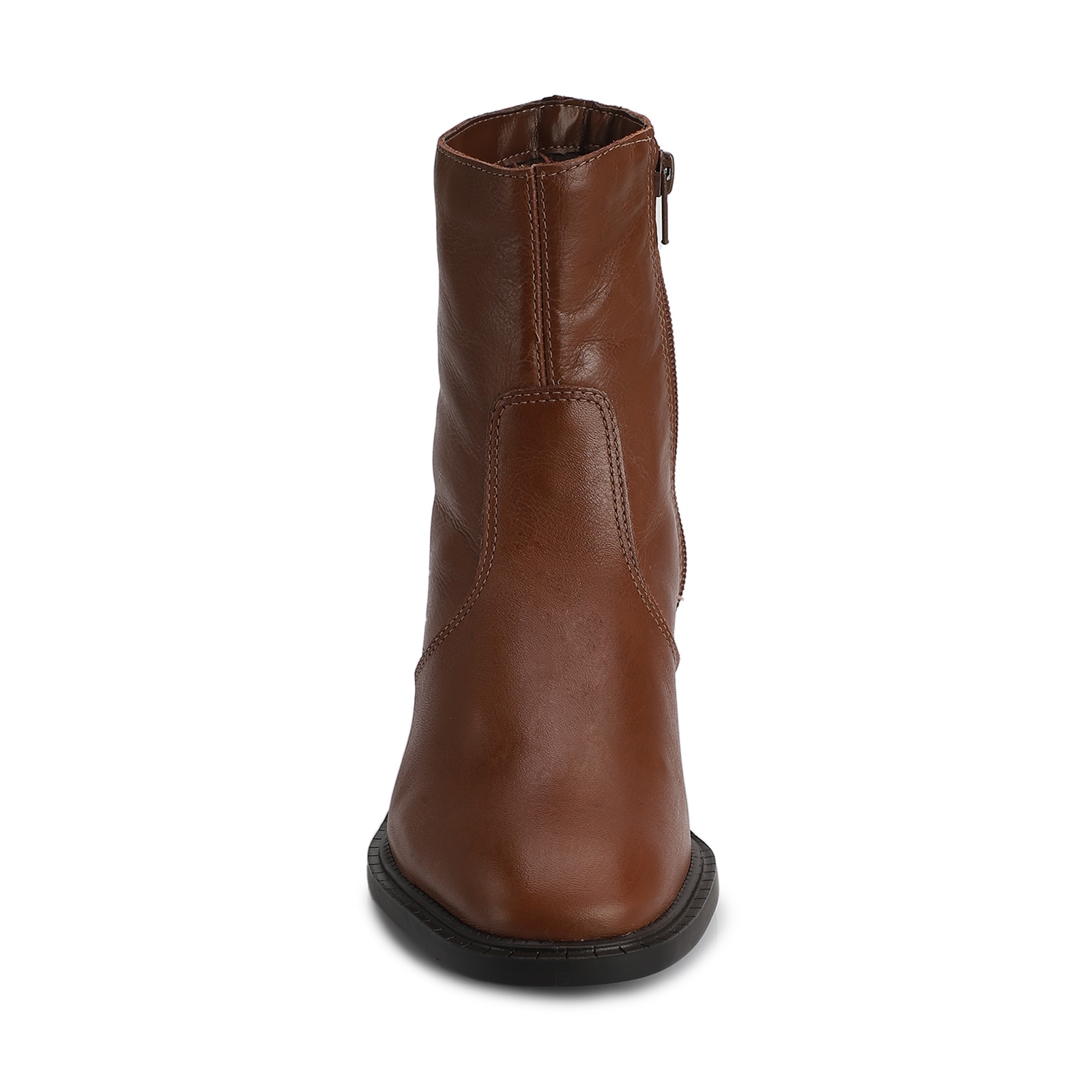 Bota Couro Marrom