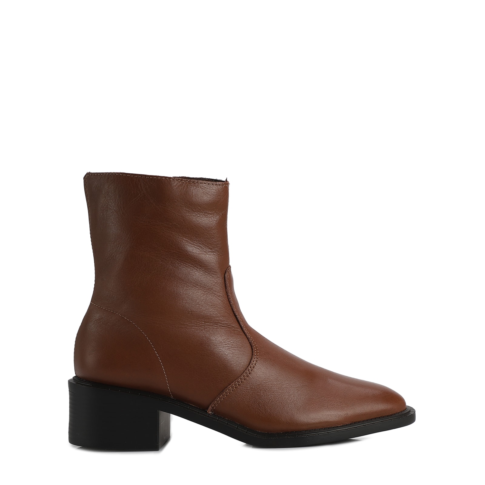 Bota Couro Marrom
