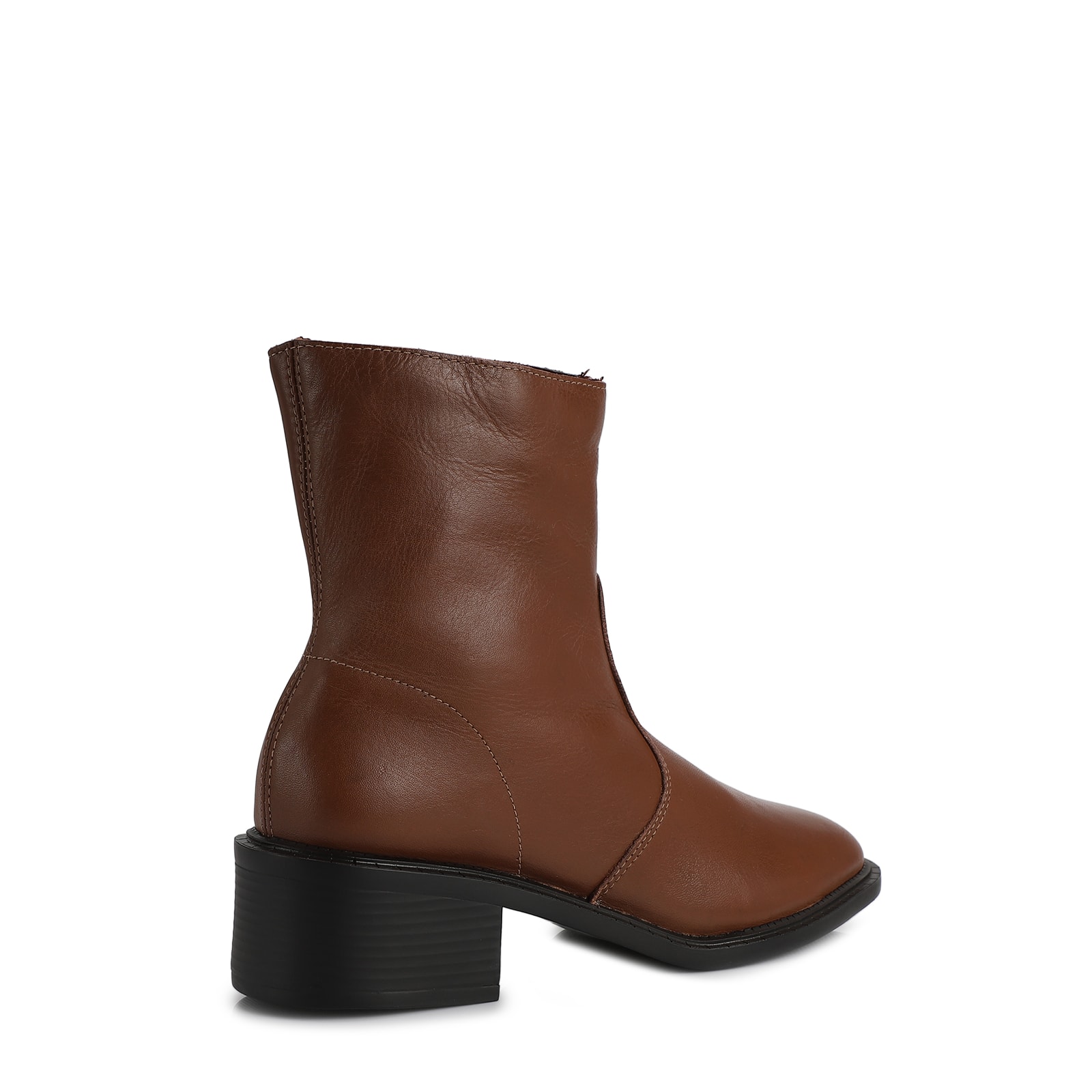 Bota Couro Marrom