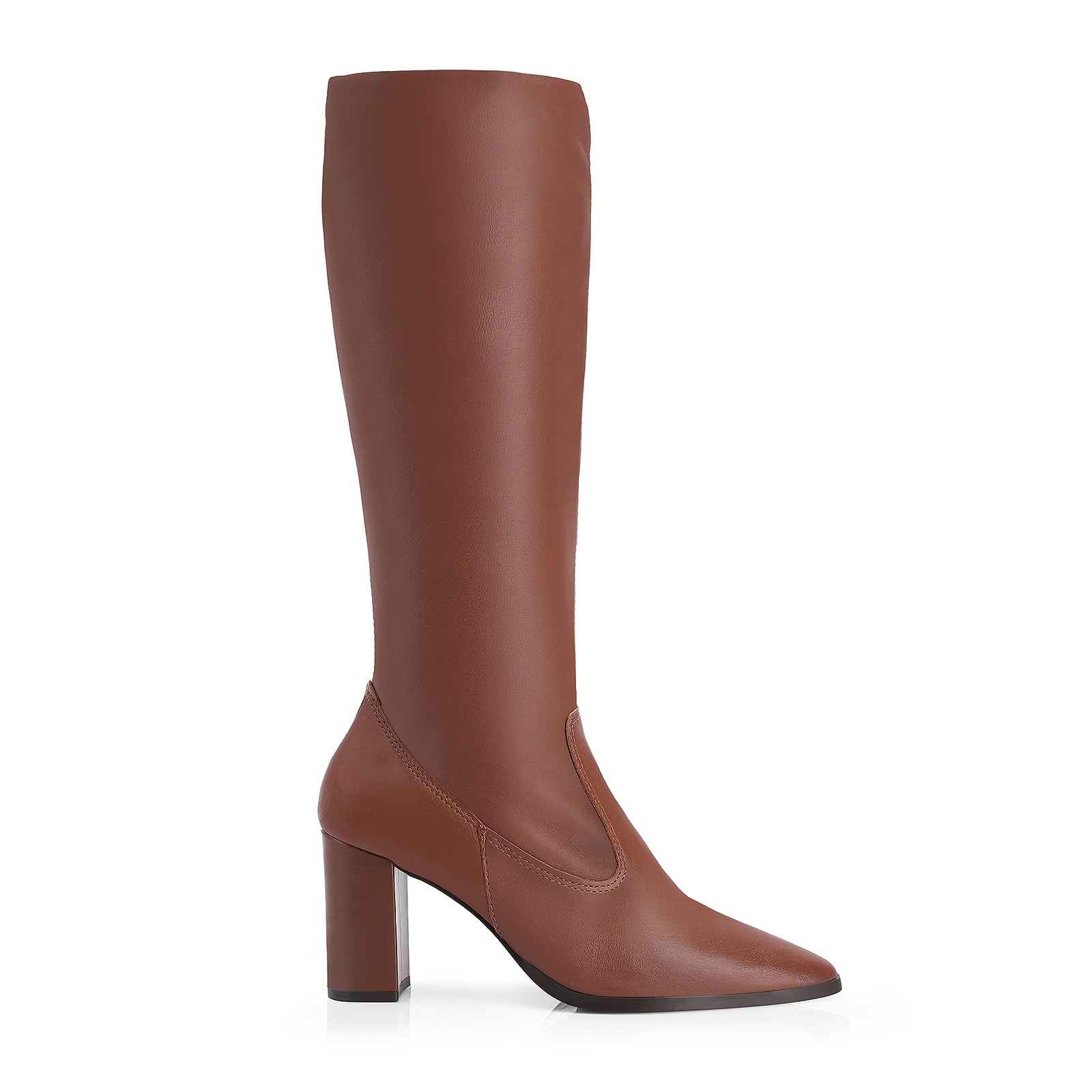 Bota Couro Marrom