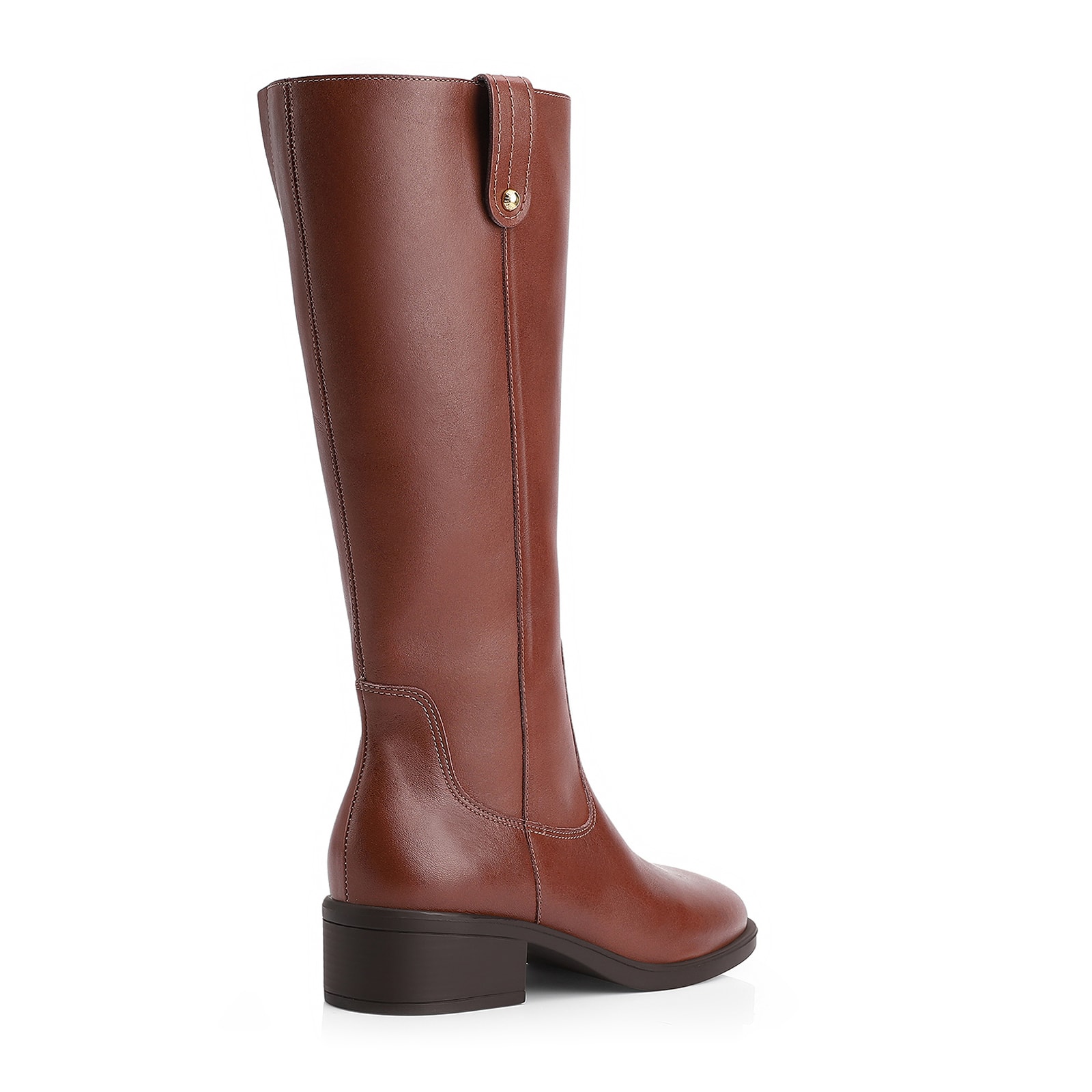Bota Couro Marrom