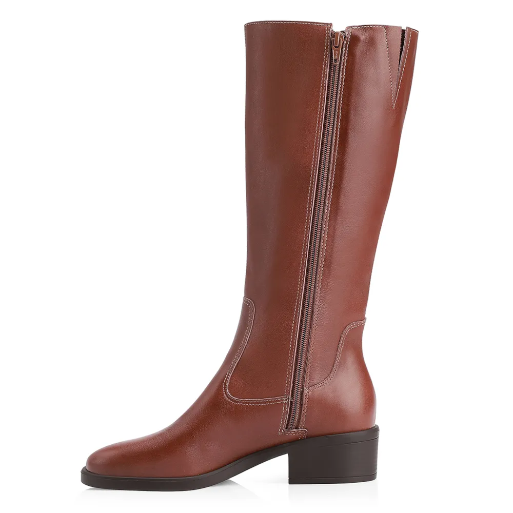 Bota Couro Marrom - imagem 5