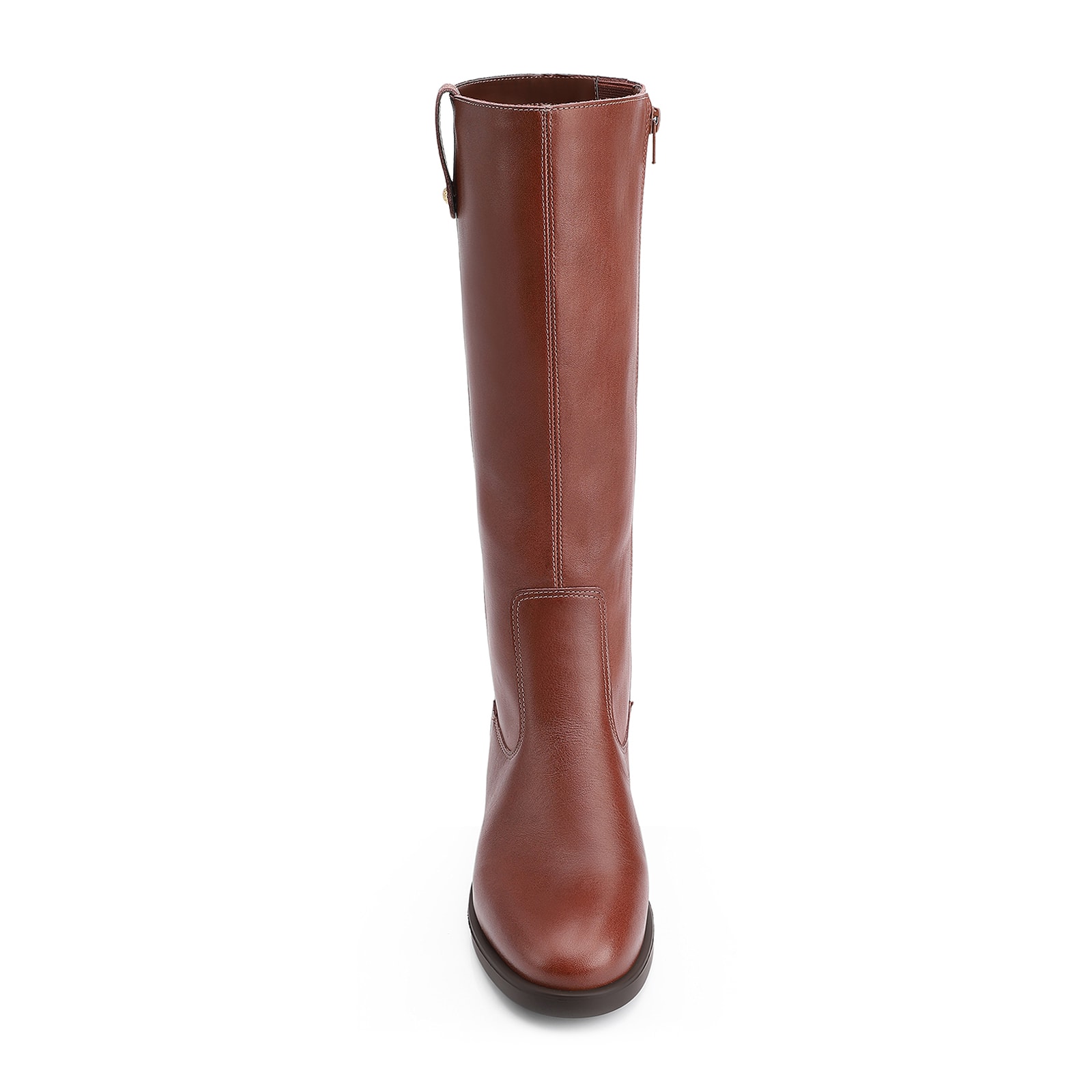 Bota Couro Marrom