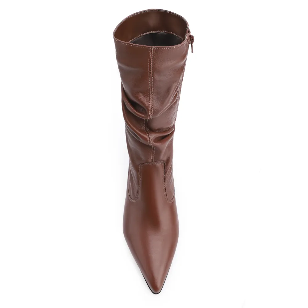 Bota Couro Marrom - imagem 6