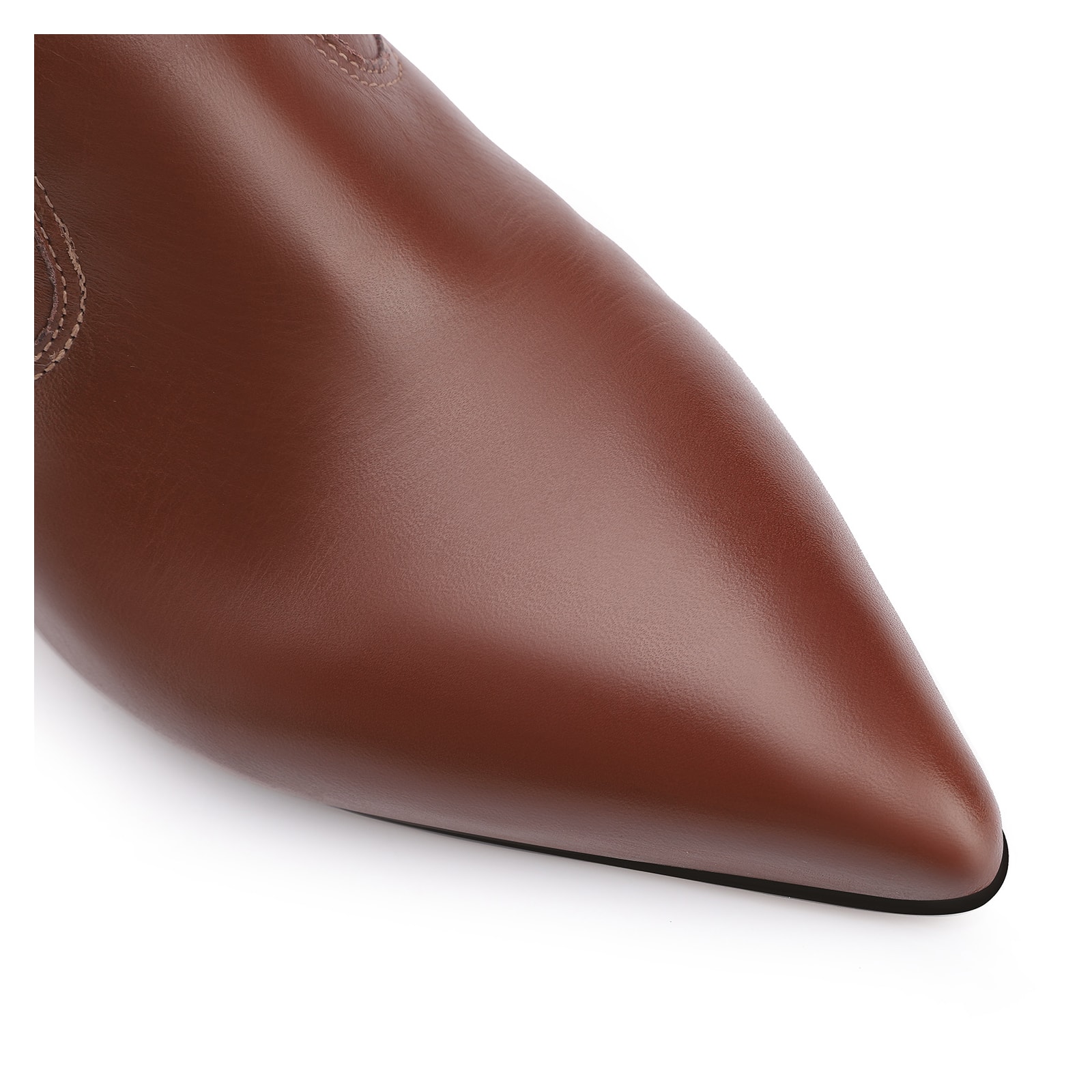 Bota Couro Marrom