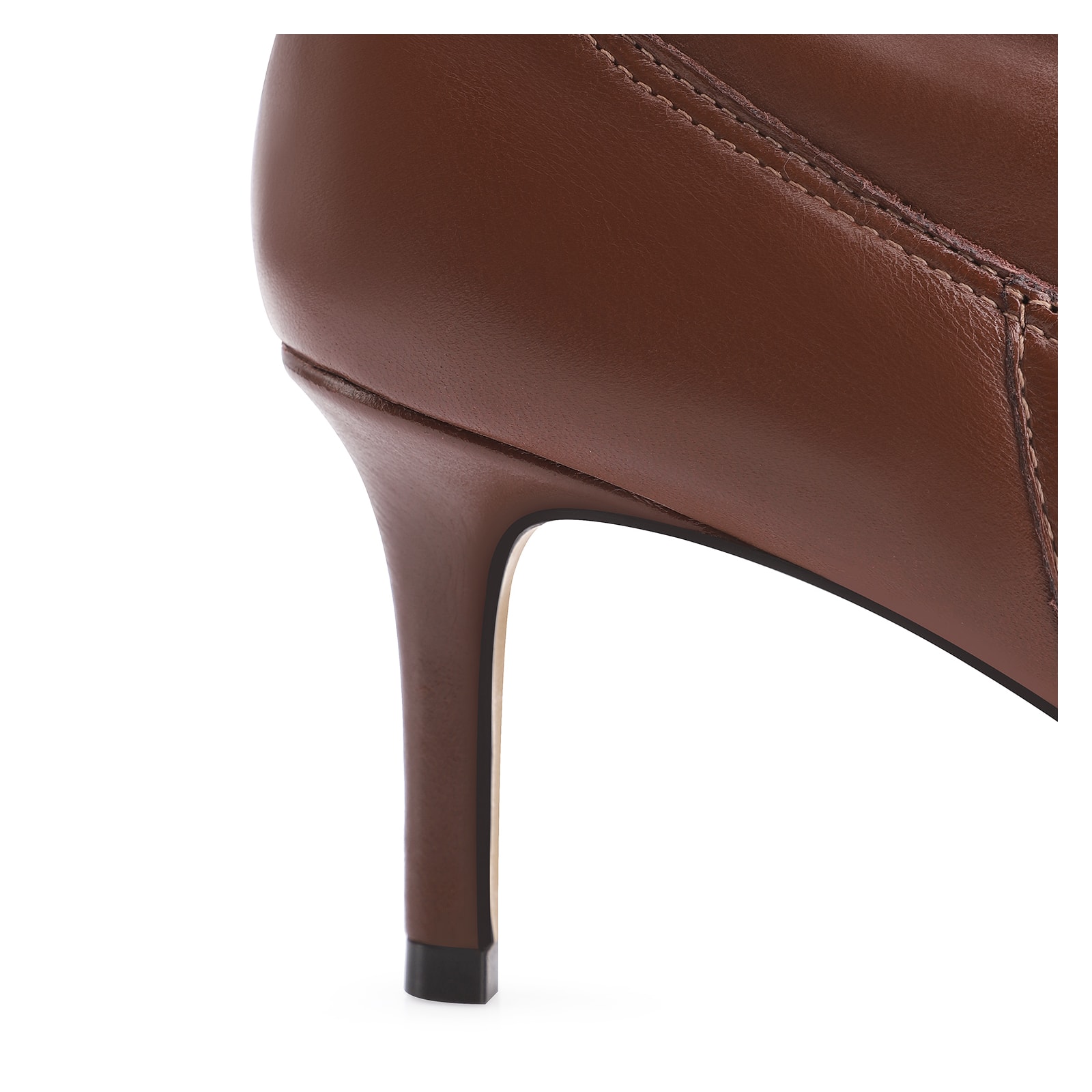 Bota Couro Marrom