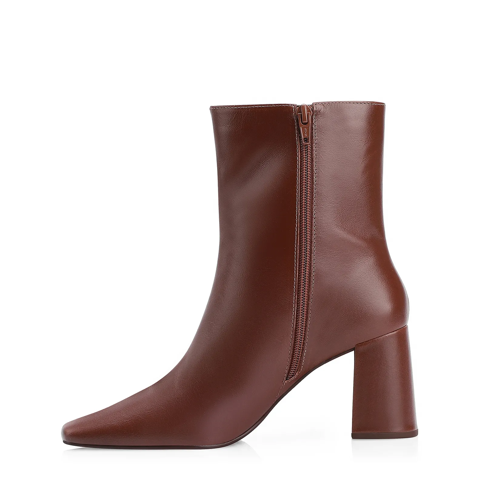 Bota Couro Marrom