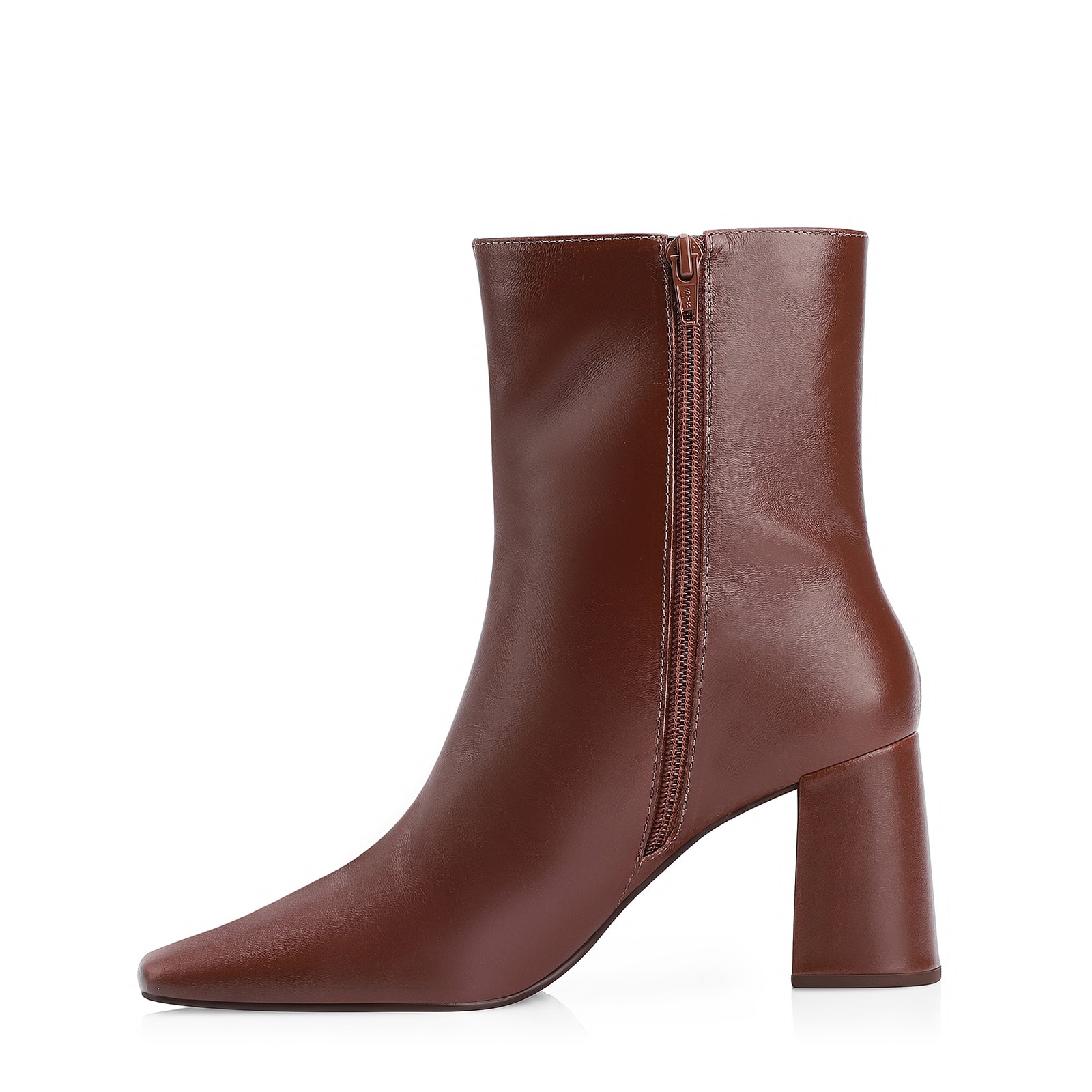 Bota Couro Marrom