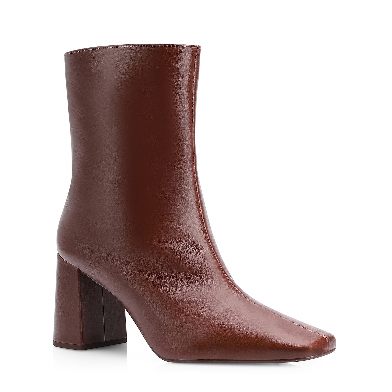 Bota Couro Marrom