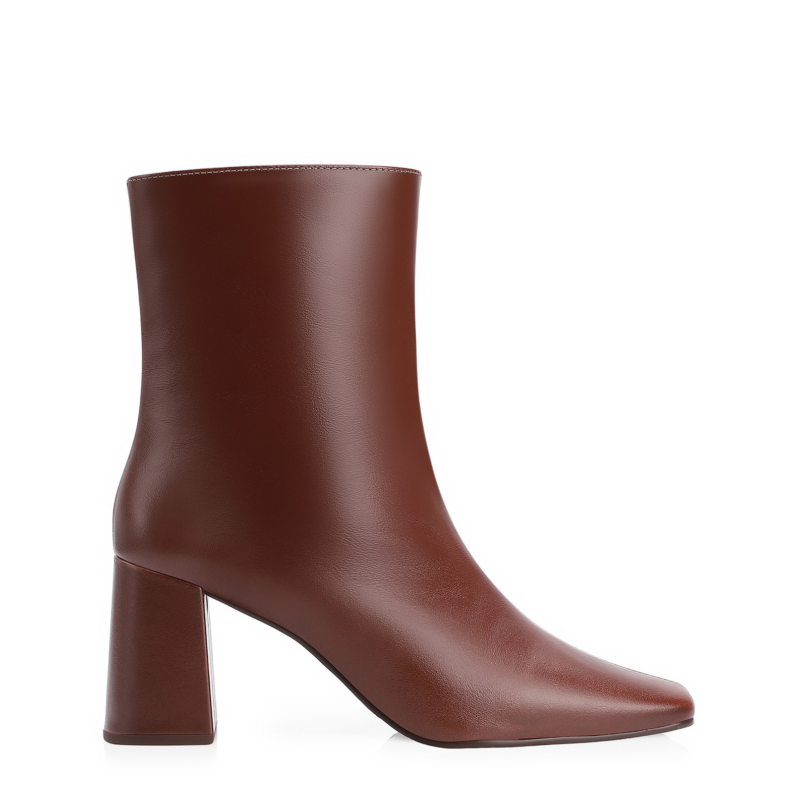 Bota Couro Marrom