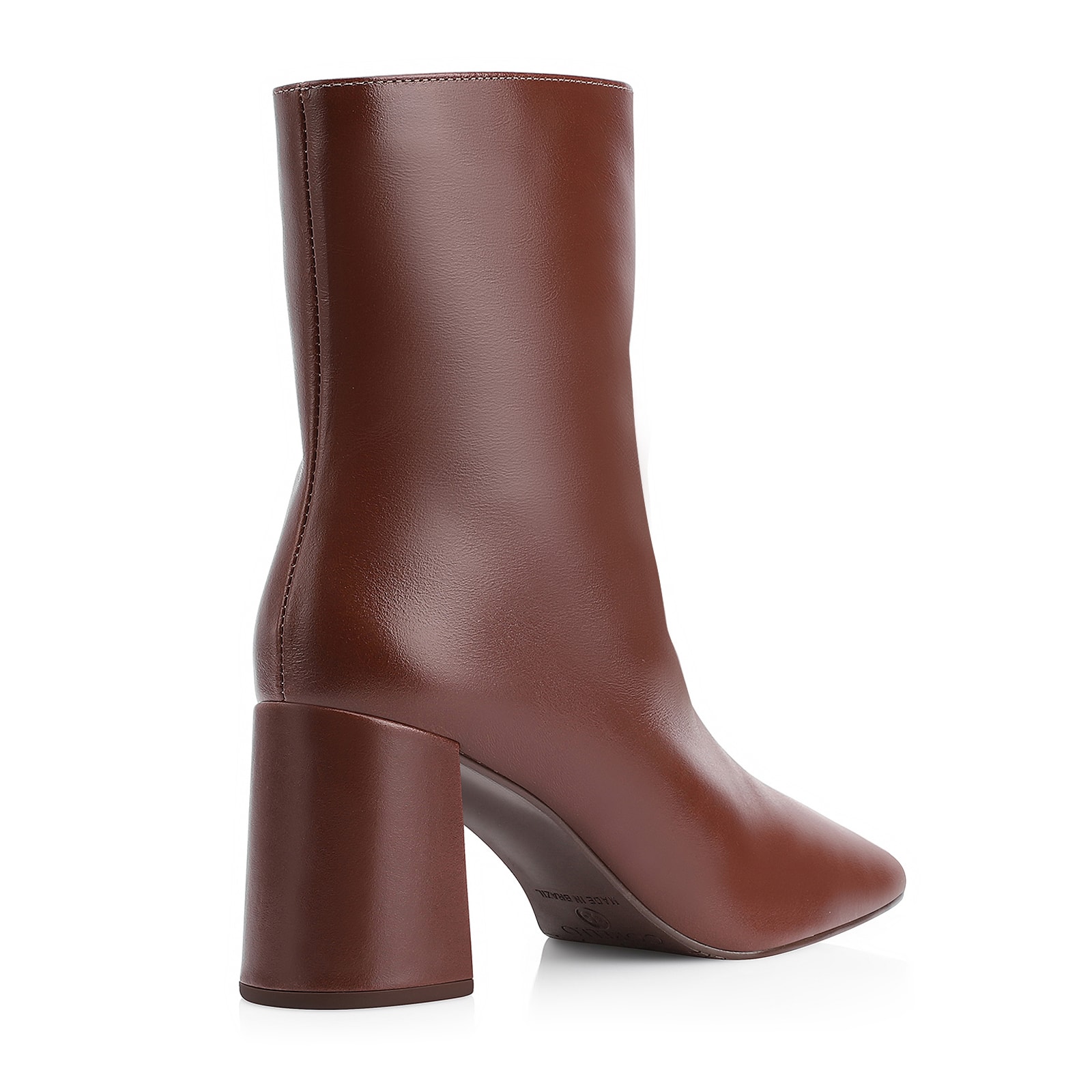 Bota Couro Marrom