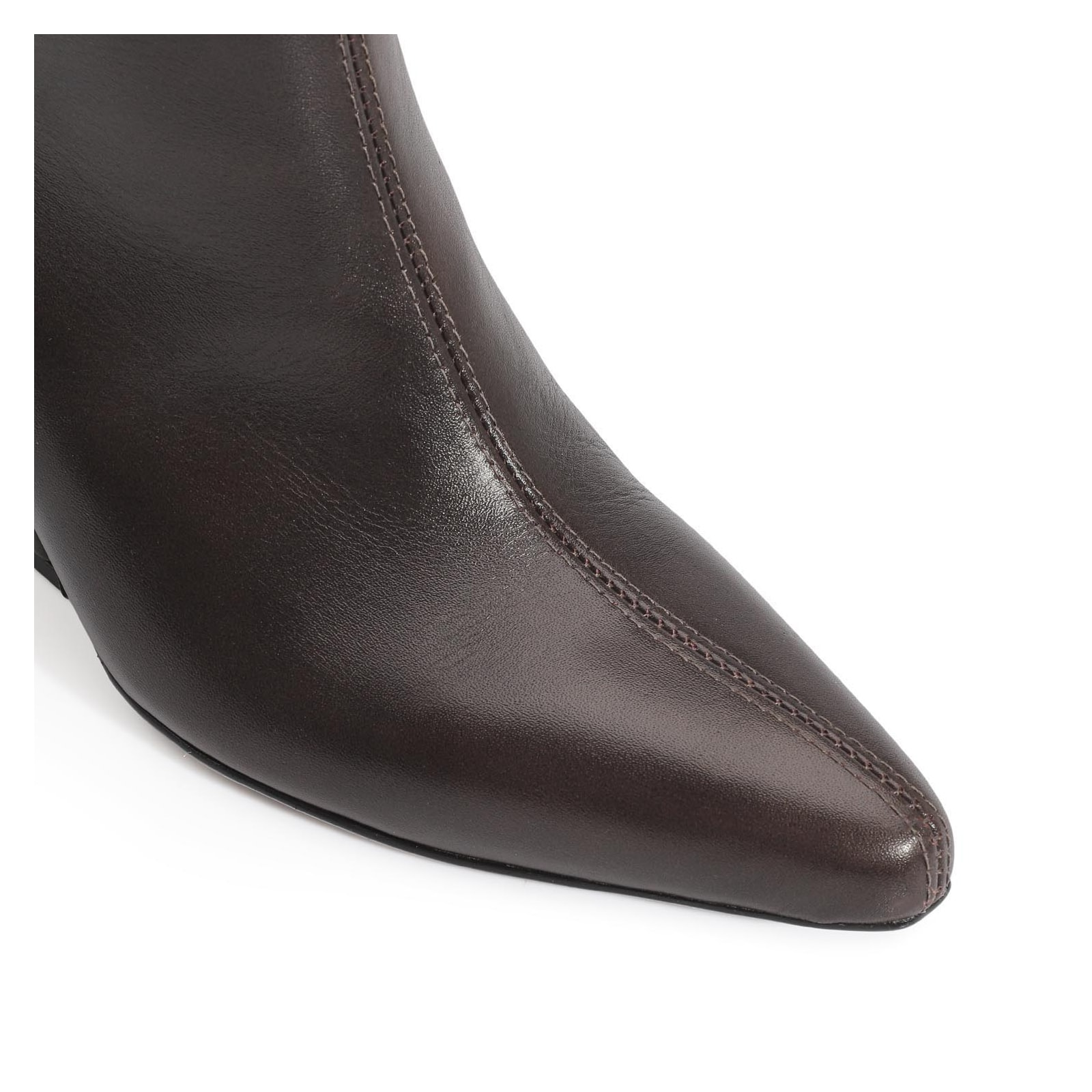 Bota Couro Marrom