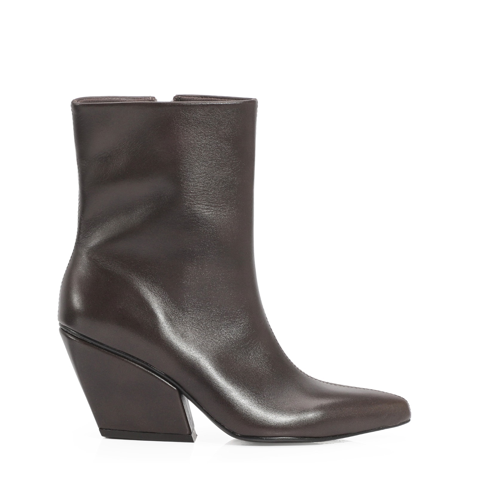 Bota Couro Marrom