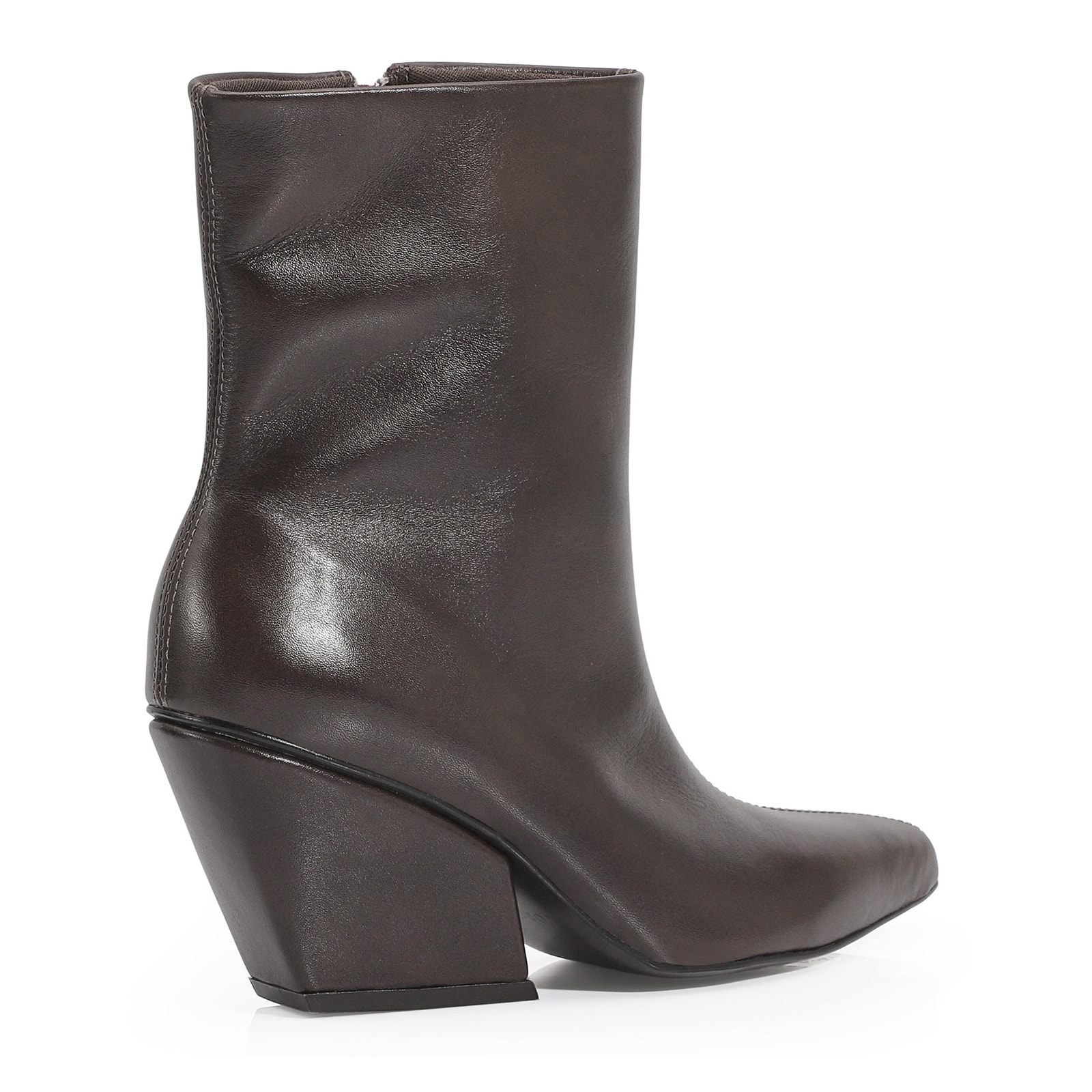 Bota Couro Marrom