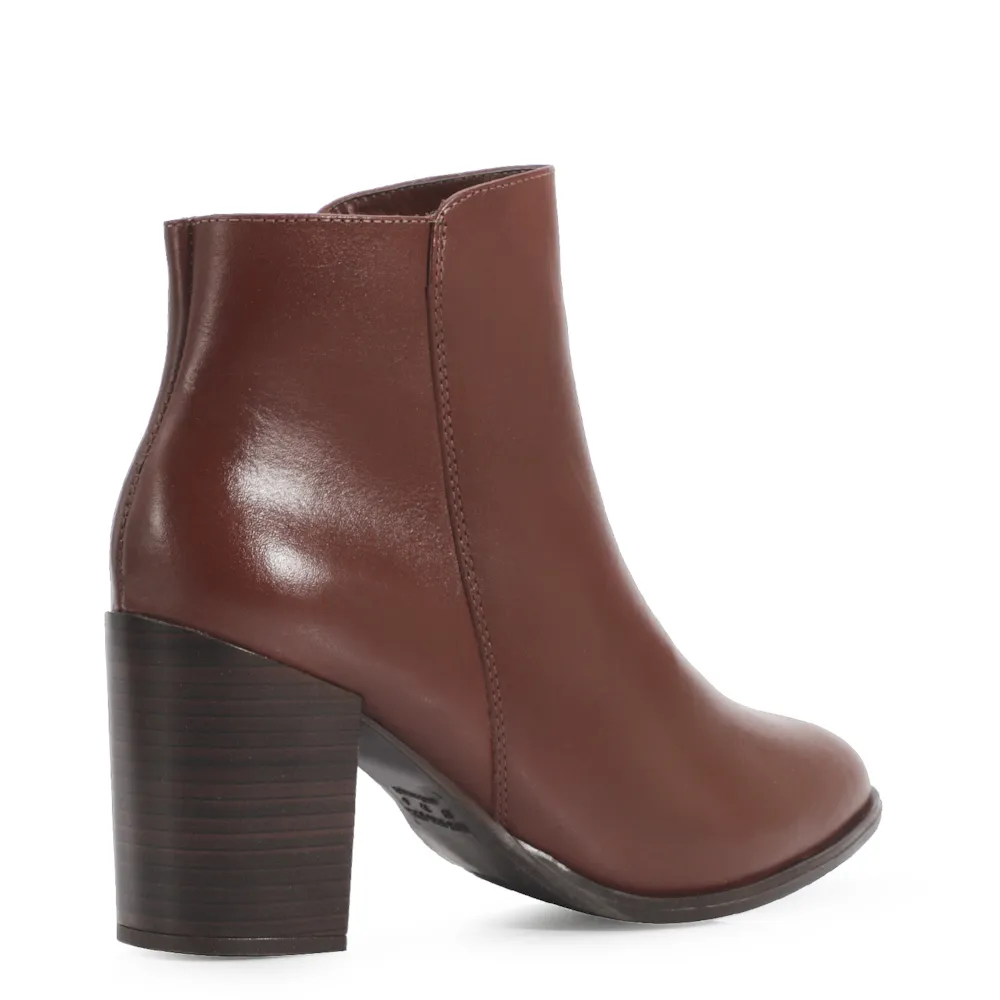 Bota Couro Marrom Escuro - imagem 3