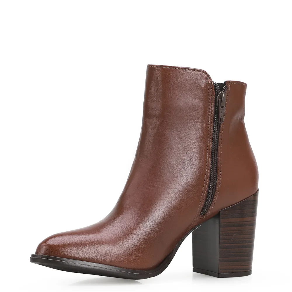 Bota Couro Marrom Escuro - imagem 4