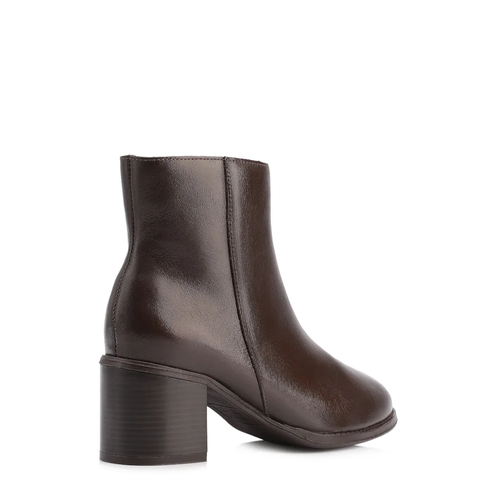 Bota Couro Marrom Escuro - imagem 3