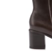 Bota Couro Marrom Escuro - imagem 7