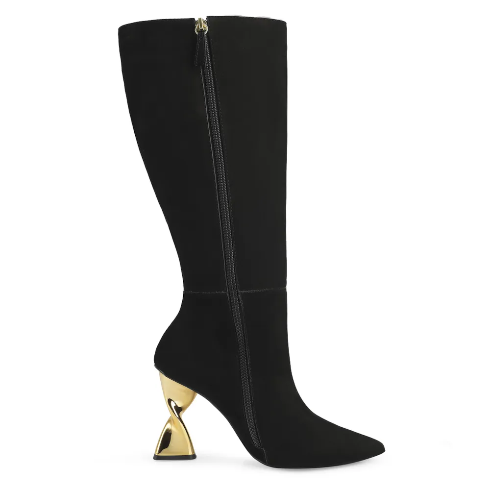 Bota Couro Nobuck Preto - imagem 3