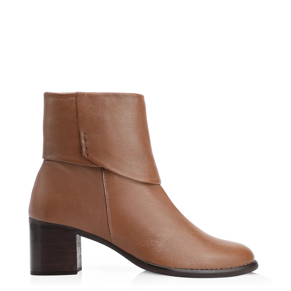 Bota Couro Pelica Marrom - imagem 3