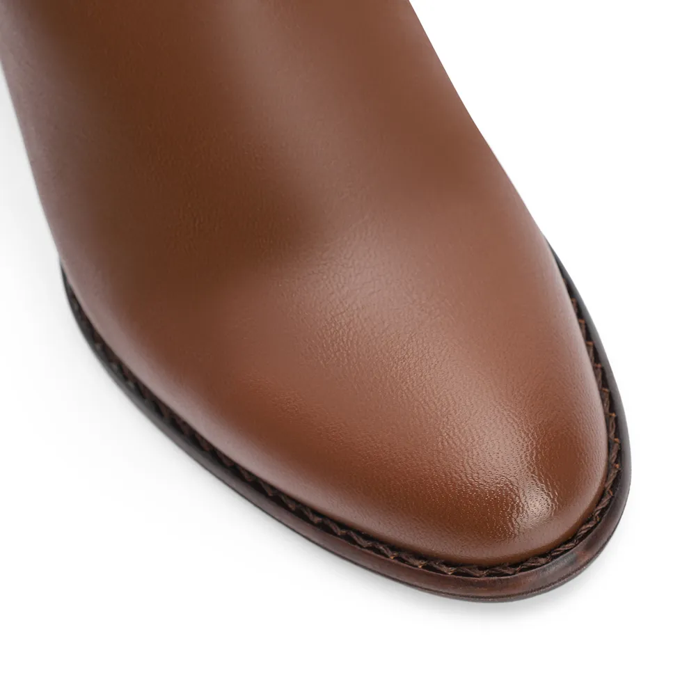 Bota Couro Pelica Marrom Escuro - imagem 6