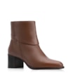 Bota Couro Pelica Marrom Escuro - imagem 1