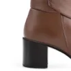 Bota Couro Pelica Marrom Escuro - imagem 7