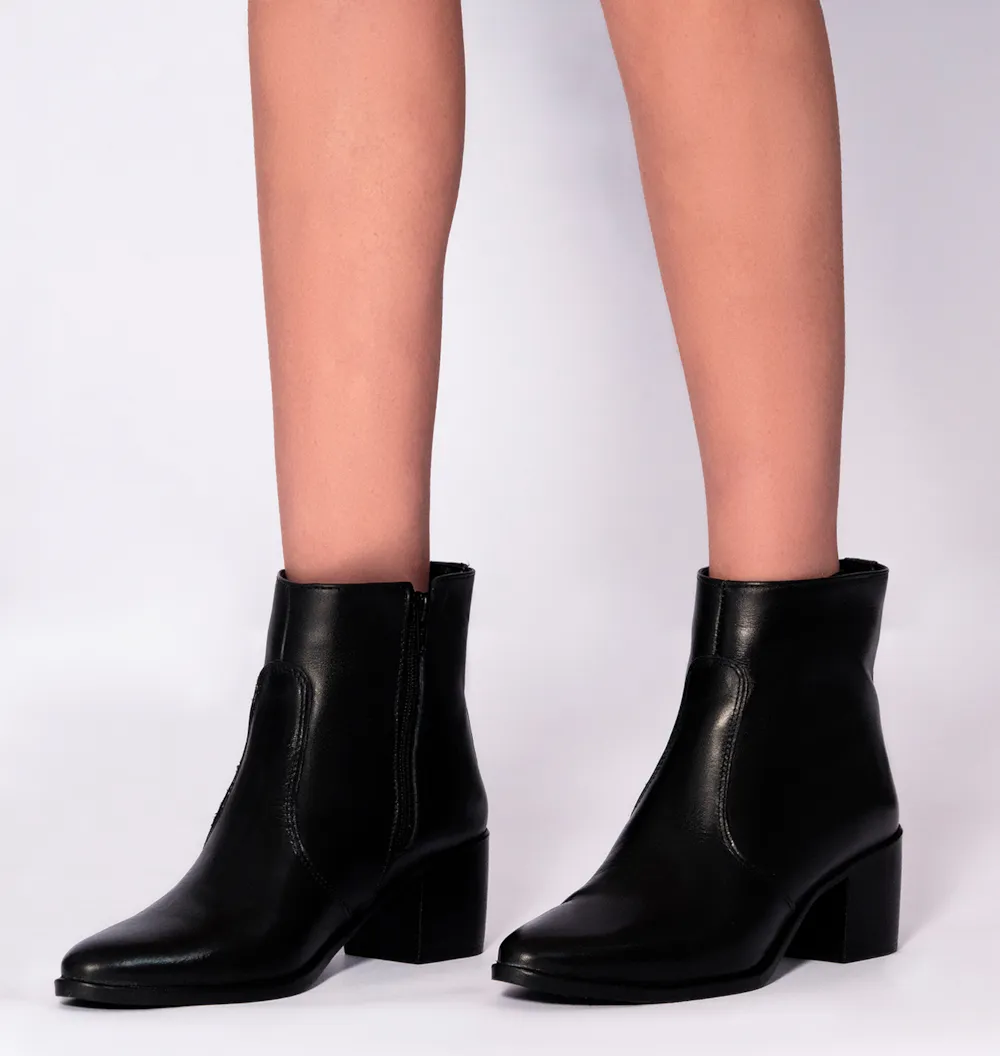 Bota Couro Preto - imagem 2