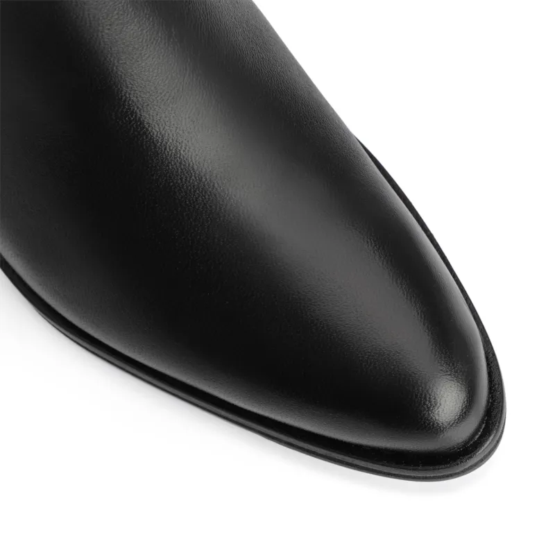 Bota Couro Preto - foto 6