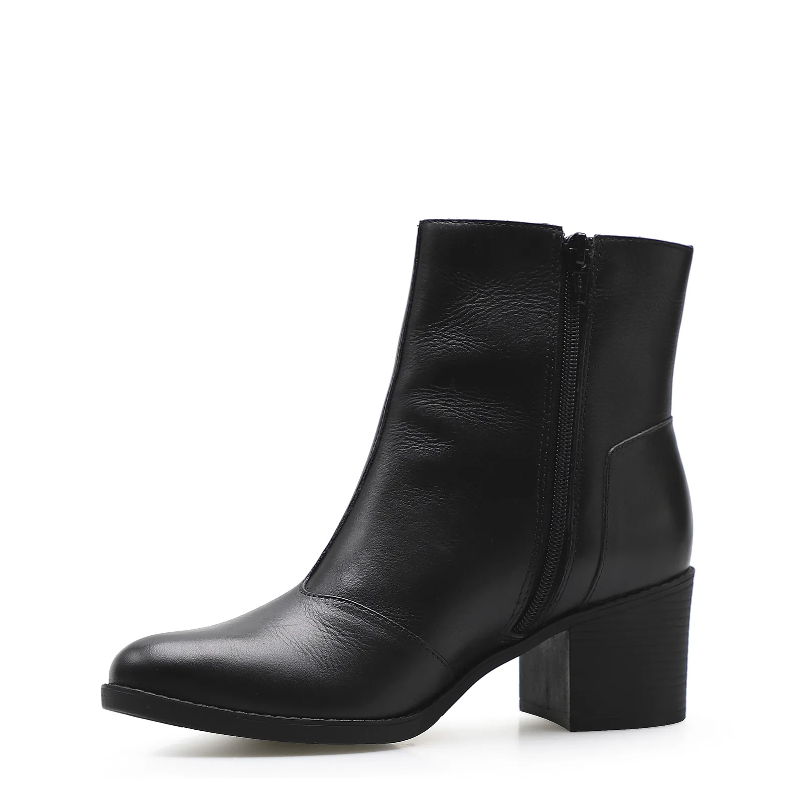 Bota Couro Preto