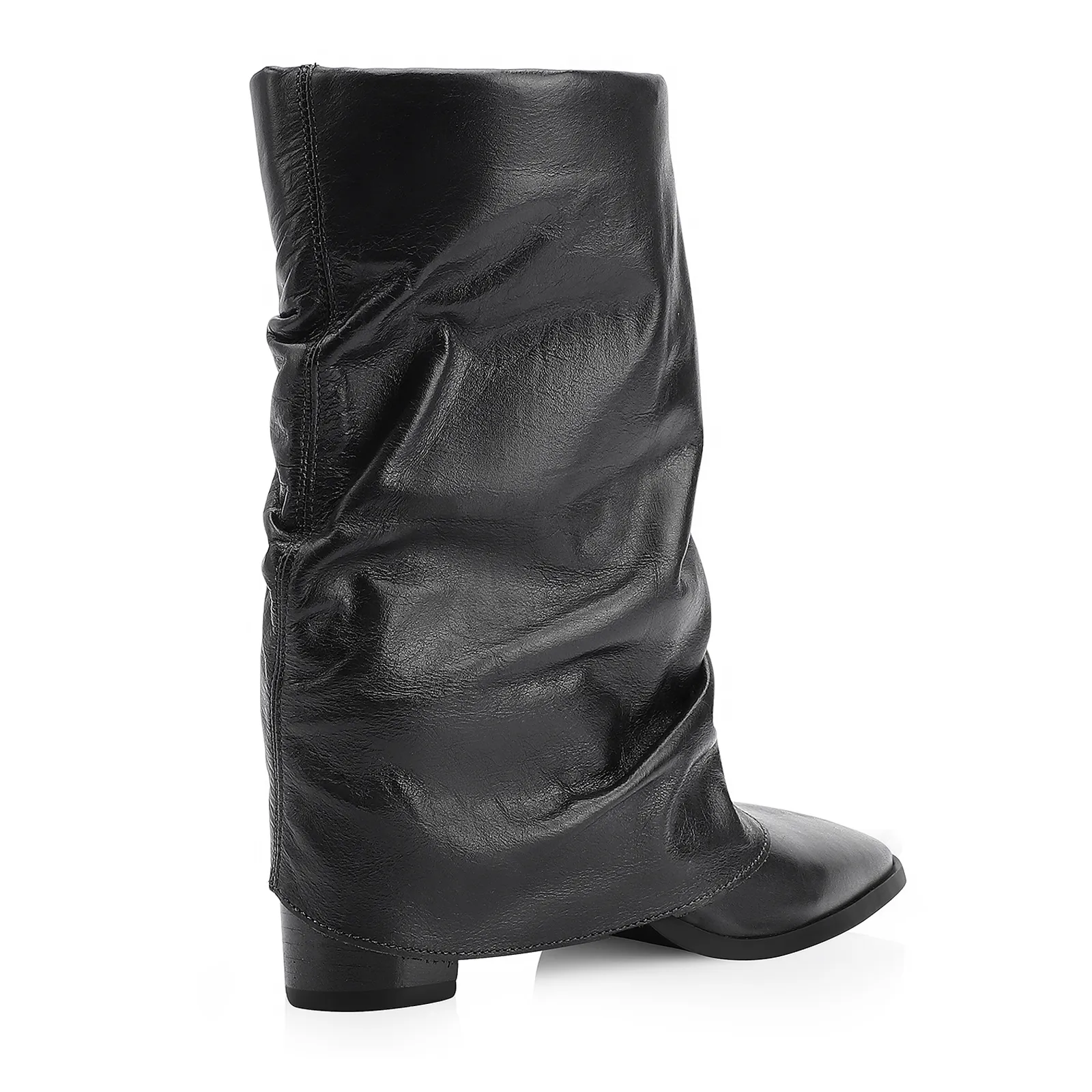 Bota Couro Preto