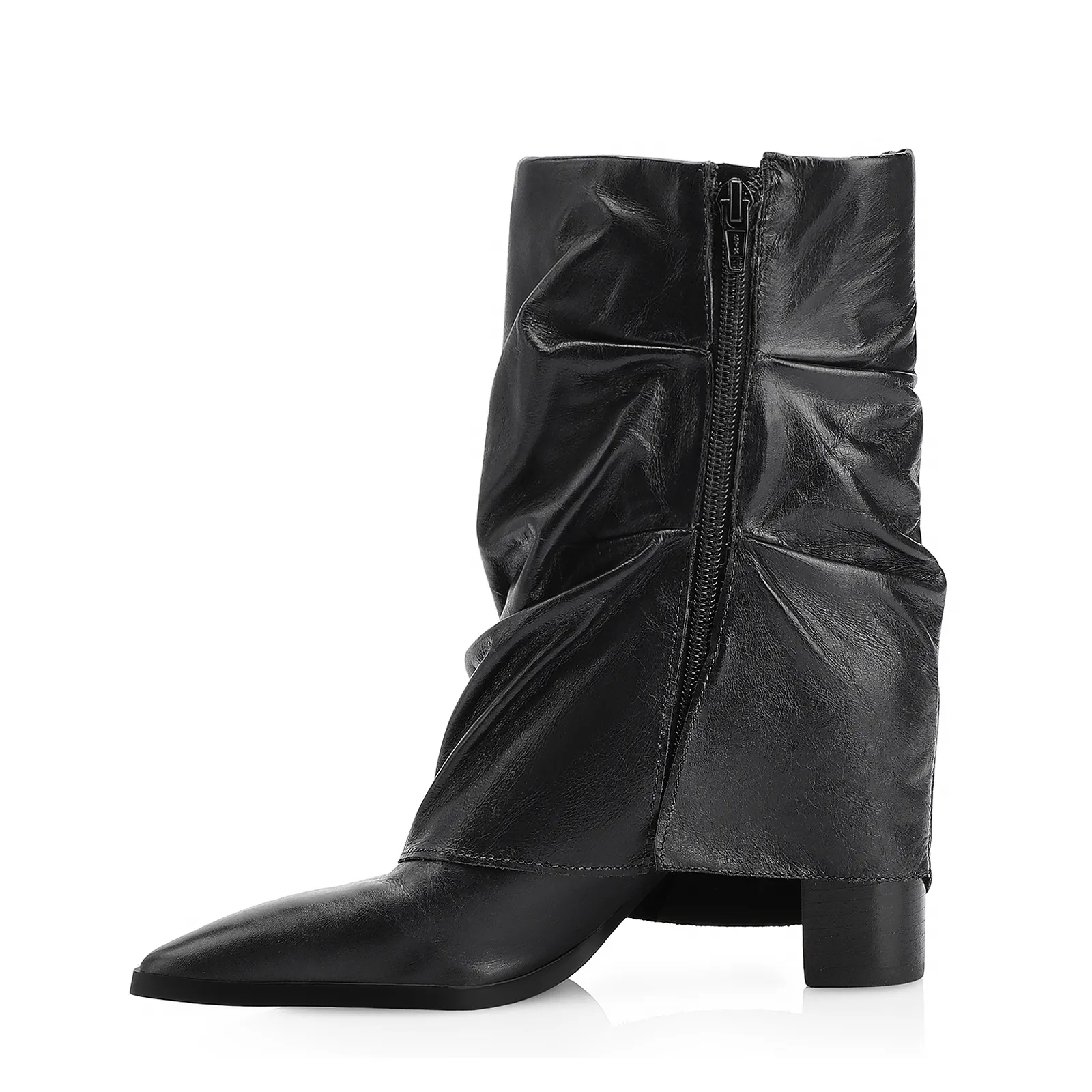 Bota Couro Preto