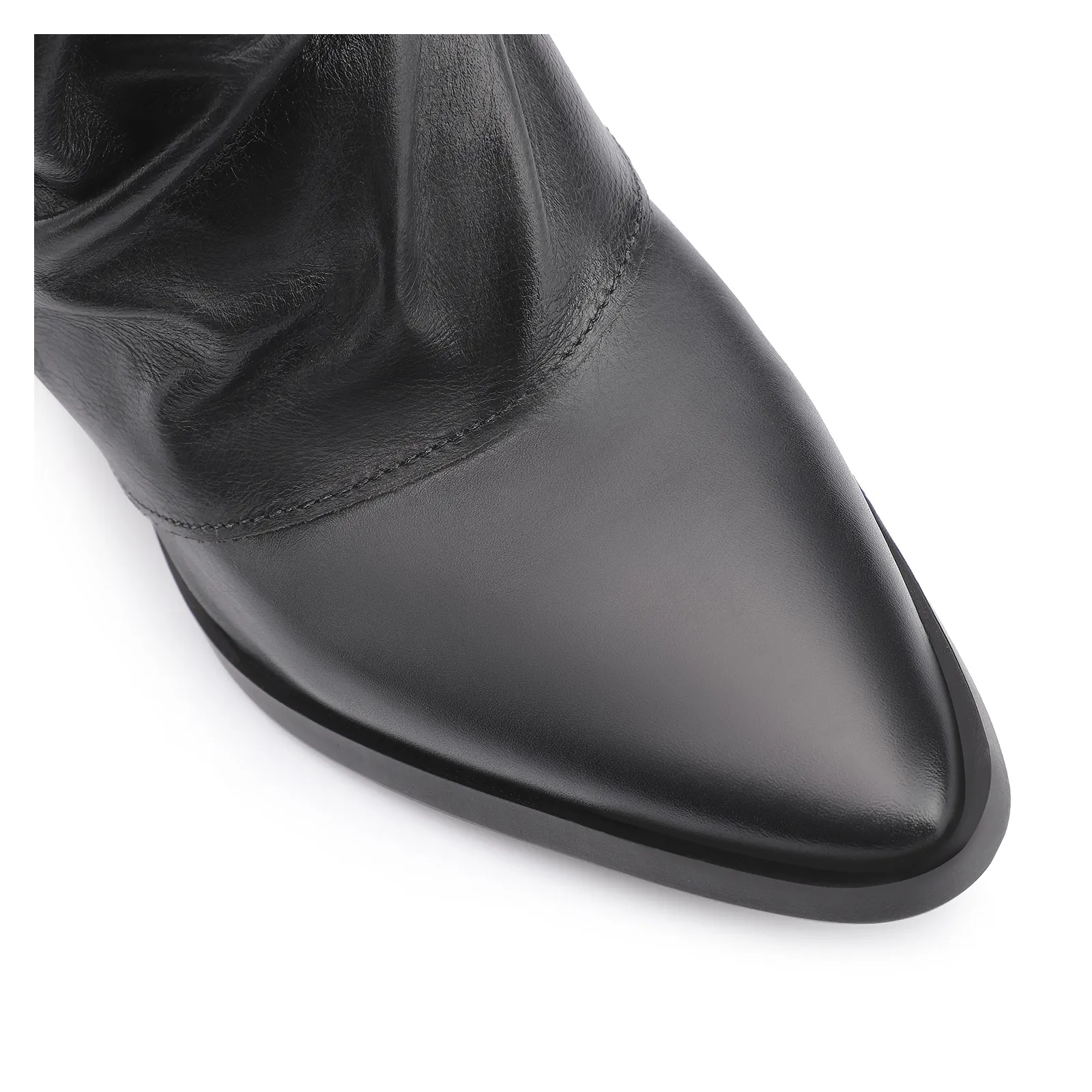 Bota Couro Preto
