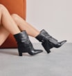 Bota Couro Preto - imagem 2