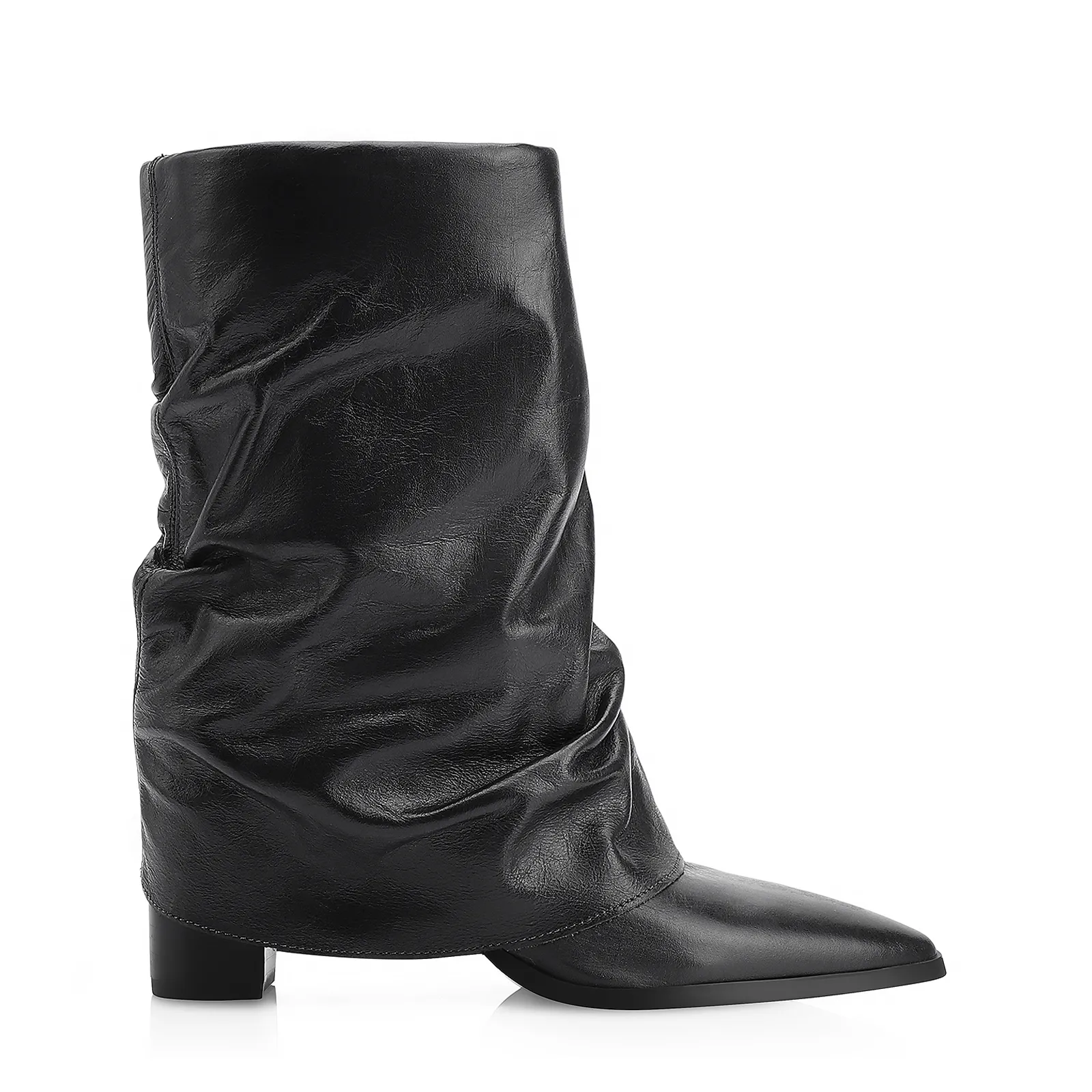 Bota Couro Preto