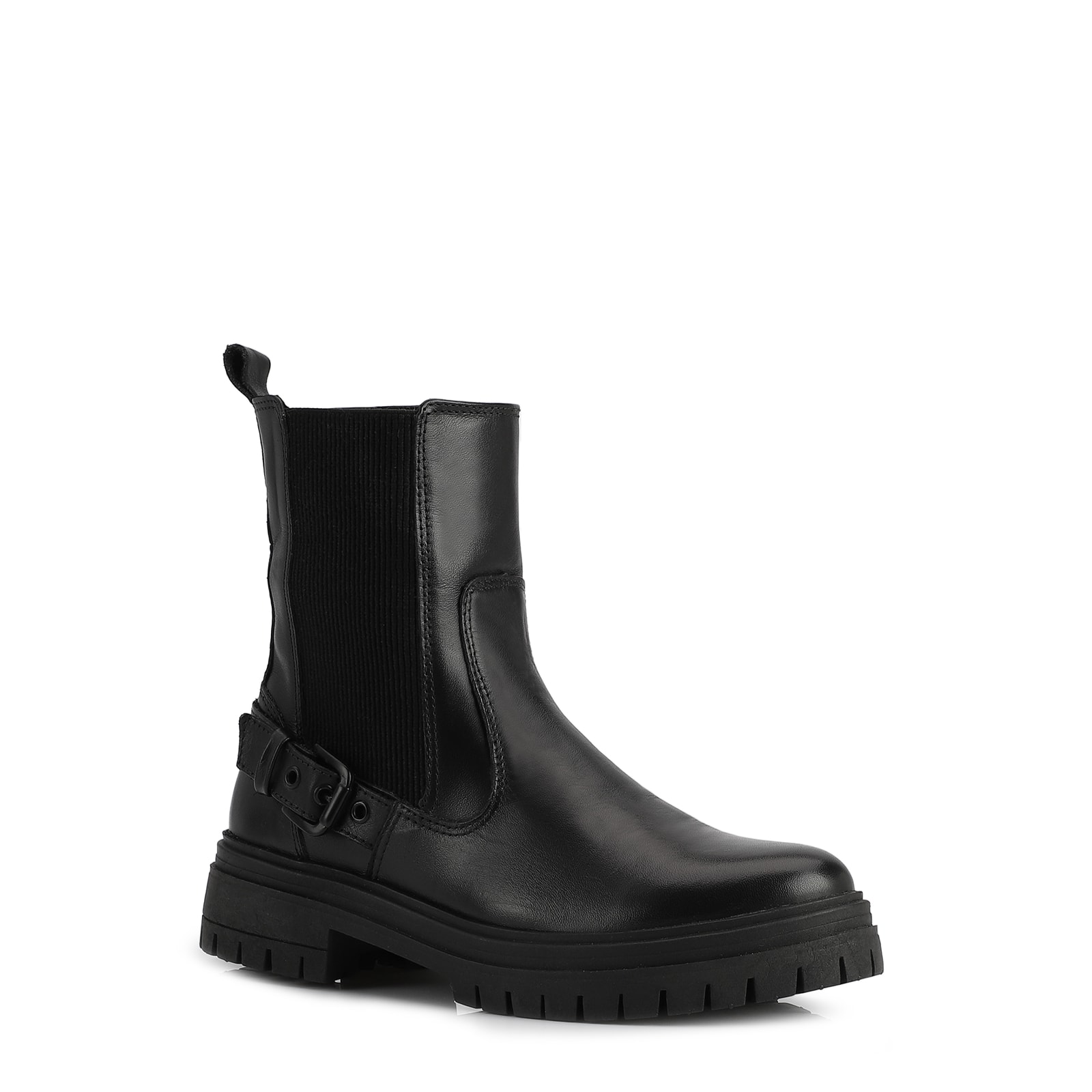 Bota Couro Preto