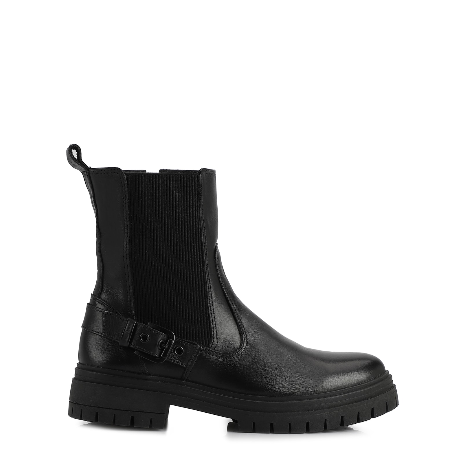 Bota Couro Preto