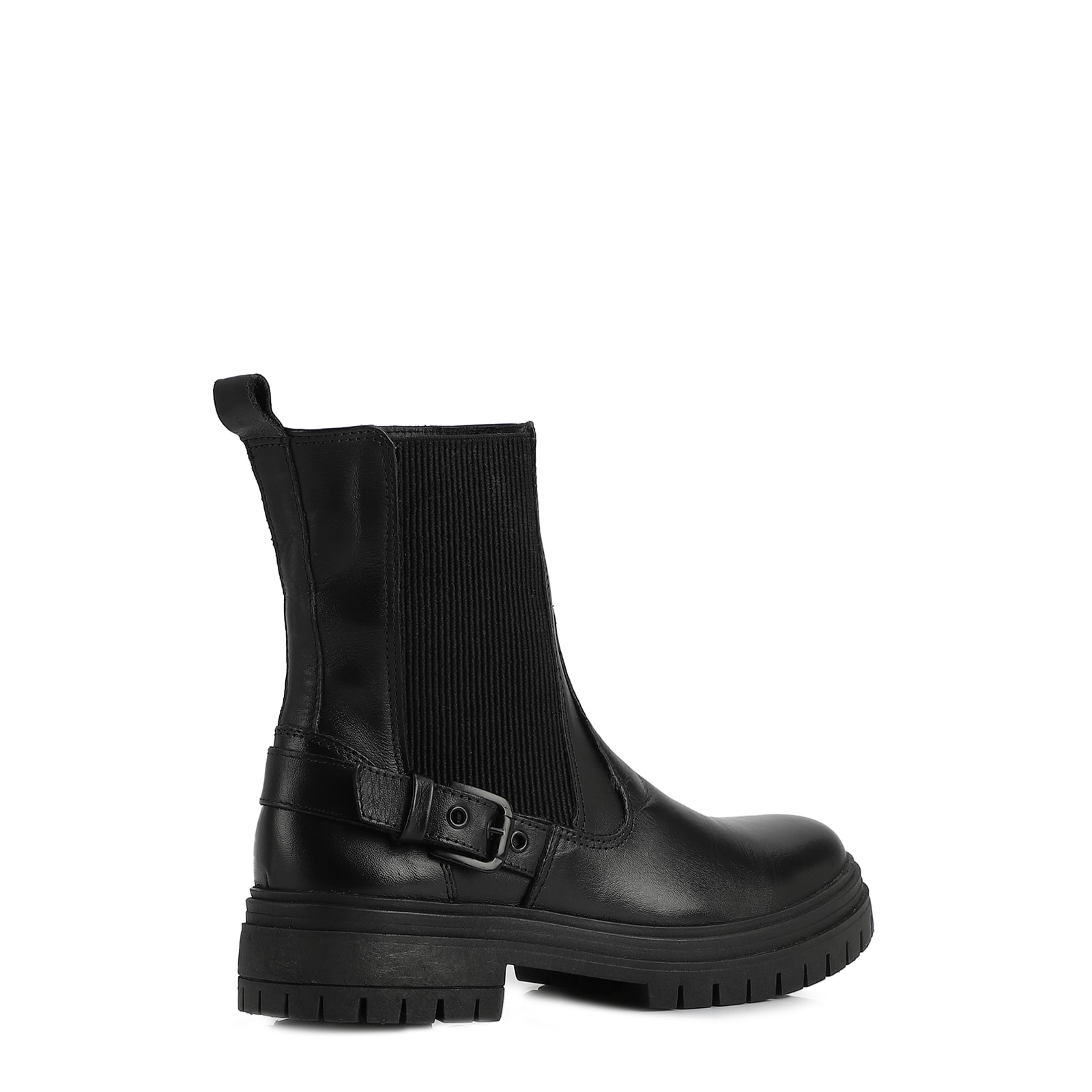 Bota Couro Preto