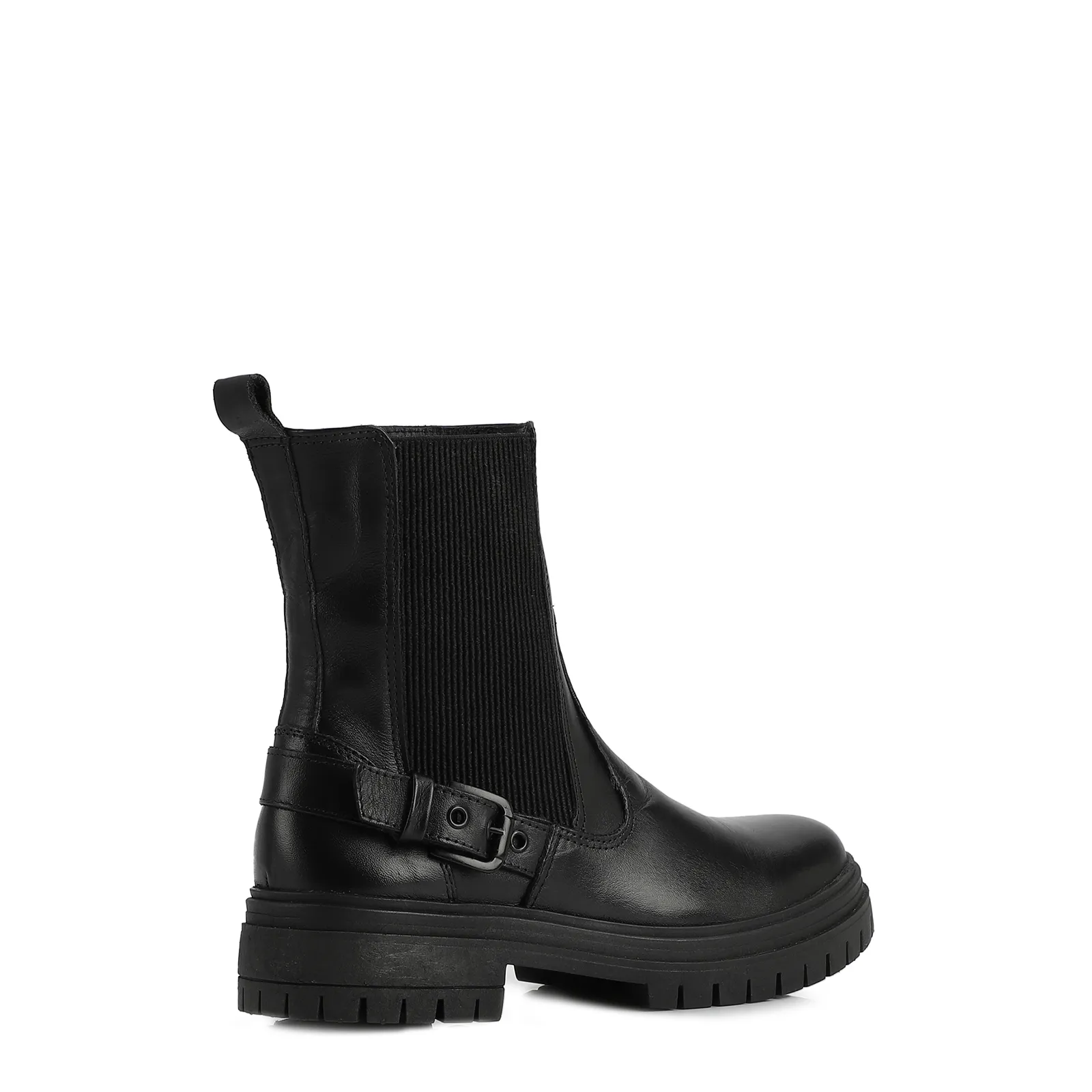 Bota Couro Preto