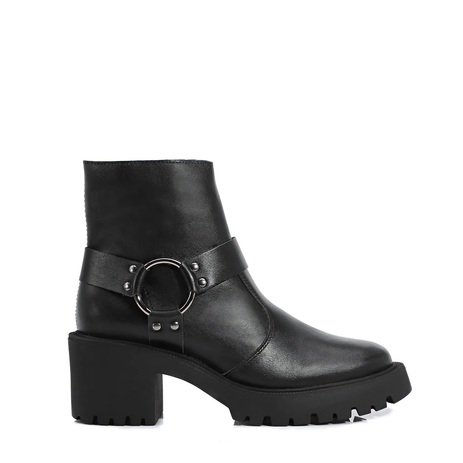Bota Couro Preto