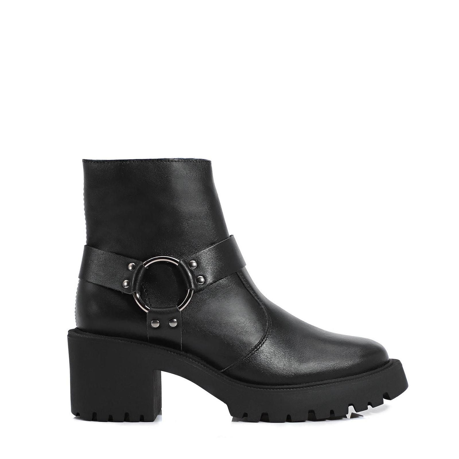 Bota Couro Preto