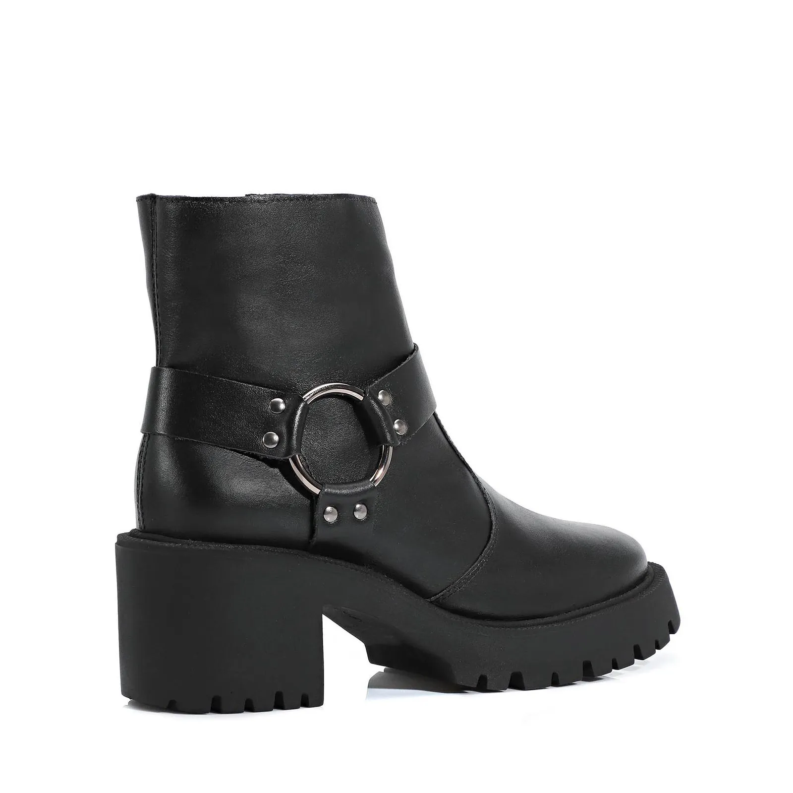 Bota Couro Preto