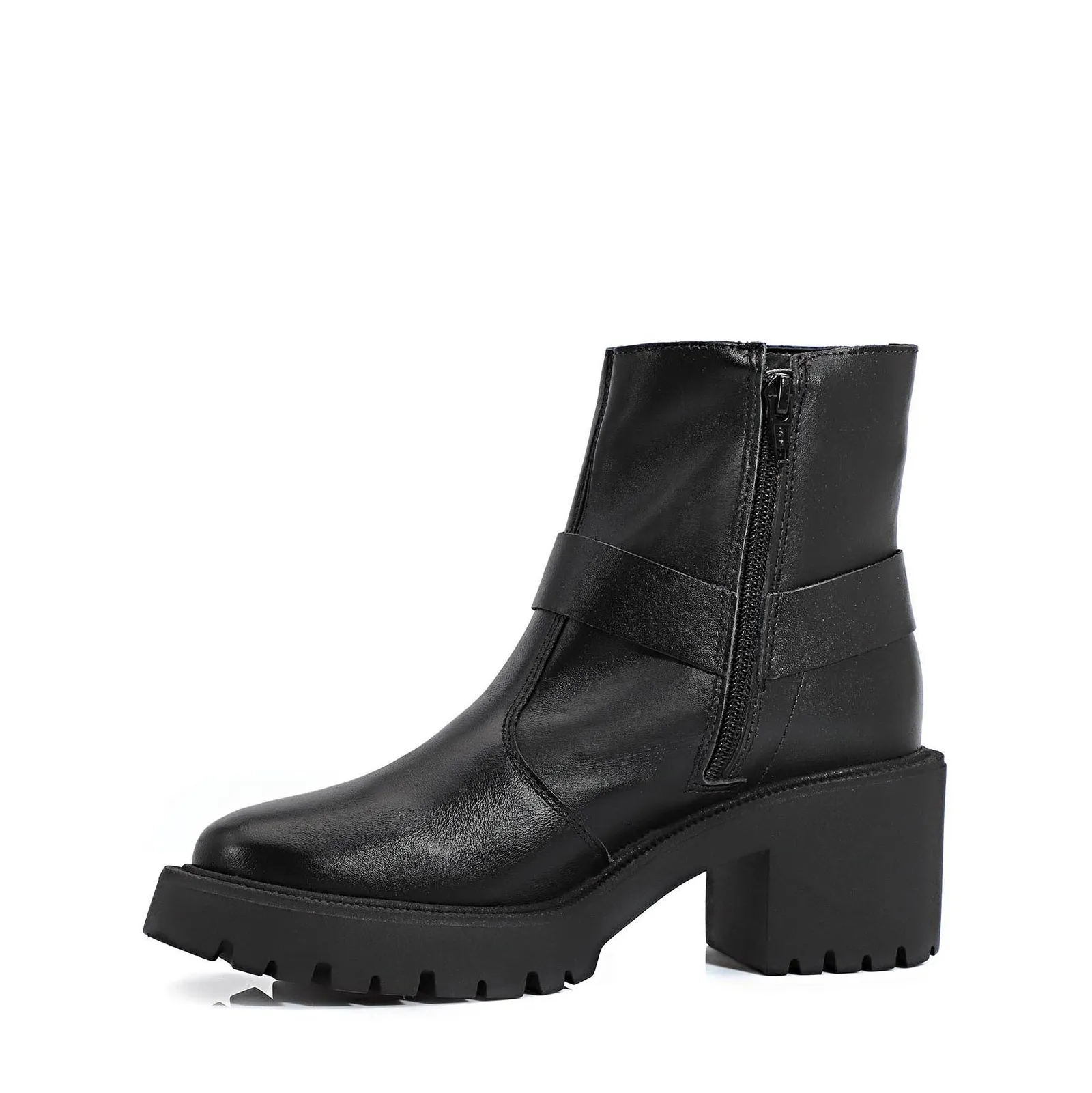 Bota Couro Preto