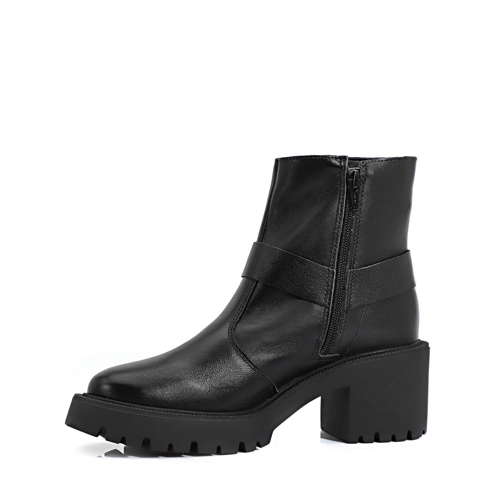 Bota Couro Preto